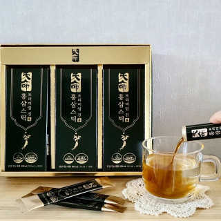 헬스업_천명진프리미엄홍삼스틱_10ml x 30포 — 5점을 준 리뷰어가 2020년 7월 올린 사용 사진