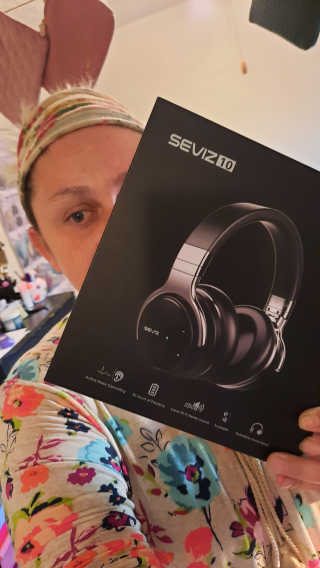 SEVIZ Bluetooth Headphones 10 3color — 5점을 준 리뷰어가 2020년 8월 올린 사용 사진