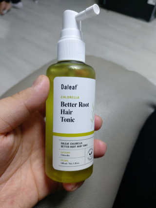 달리프 클로렐라 베러 루트 헤어토닉 100ml — 5점을 준 리뷰어가 2020년 10월 올린 사용 사진