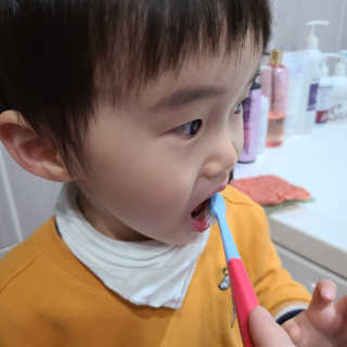 대웅제약 [덴티가드랩] 키즈여행용세트-파우치+칫솔2개+치약2개 — 5점을 준 리뷰어가 2020년 11월 올린 사용 사진
