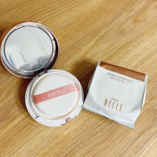 디어벨르 크림쿠션 DEAR BELLE CREAM COUSION — 4점을 준 리뷰어가 2020년 8월 올린 사용 사진