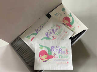 코리인제이아일랜드 키즈 피피티슈  Kids Pee Pee Tissue — 5점을 준 리뷰어가 2020년 10월 올린 사용 사진