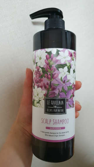 르퀼라야 스칼프 샴푸 810ml [가드니아/포레스트] — 4점을 준 리뷰어가 2020년 7월 올린 사용 사진