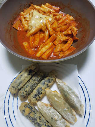 화곡미담 옛날 떡볶이 — 5점을 준 리뷰어가 2020년 4월 올린 사용 사진