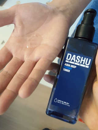 다슈코리아 다슈 맨즈 아쿠아 딥 포텐 토너 153ml — 5점을 준 리뷰어가 2020년 9월 올린 사용 사진