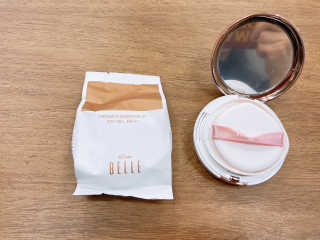 디어벨르 크림쿠션 DEAR BELLE CREAM COUSION — 5점을 준 리뷰어가 2020년 7월 올린 사용 사진