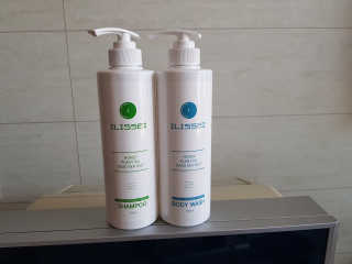 일리세이 허니 샴푸 500ml + 허니 바디워시 500ml 세트 — 4점을 준 리뷰어가 2020년 4월 올린 사용 사진