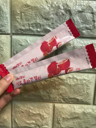 365더건강 에버뷰티 석류콜라겐 젤리 — 5점을 준 리뷰어가 2020년 9월 올린 사용 사진