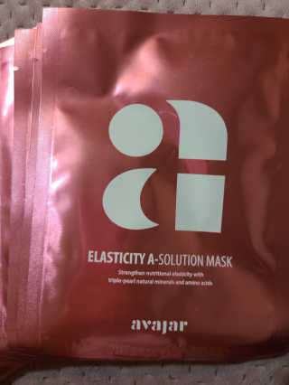 Avajar A-Solution 마스크 — 5점을 준 리뷰어가 2020년 12월 올린 사용 사진