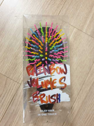 아이캔디 레인보우 볼륨S  브러쉬 미니 블랙 — 5점을 준 리뷰어가 2020년 11월 올린 사용 사진