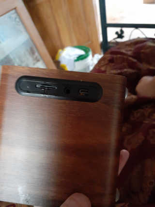 SEVIZ MINI10W 레트로 블루투스 스피커 — 5점을 준 리뷰어가 2020년 7월 올린 사용 사진