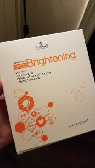 트리티스 [Treatis] Facial Sheet Mask — 5점을 준 리뷰어가 2020년 11월 올린 사용 사진