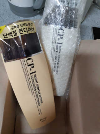 씨피원 CP-1 단백질 샴푸 / 컨디셔너 — 5점을 준 리뷰어가 2020년 7월 올린 사용 사진