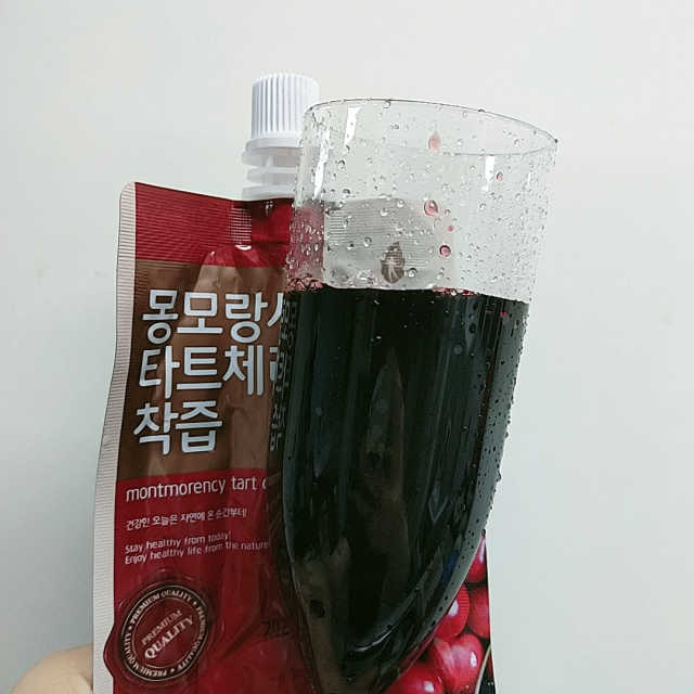 자연에온 몽모랑시 타트체리 착즙 100mL 10개입 2BOX 리뷰 사진