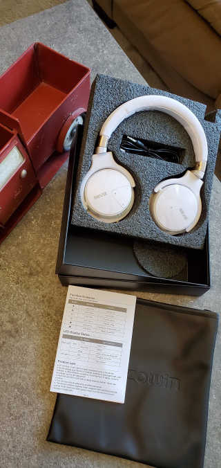SEVIZ Bluetooth Headphones 10 3color — 5점을 준 리뷰어가 2020년 8월 올린 사용 사진
