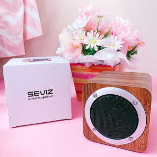 SEVIZ MINI10W 레트로 블루투스 스피커 — 4점을 준 리뷰어가 2020년 9월 올린 사용 사진