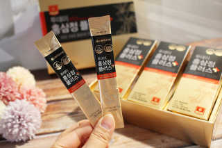 서울약사신협_투데이홍삼정플러스스틱_10g x 30포 — 5점을 준 리뷰어가 2020년 11월 올린 사용 사진