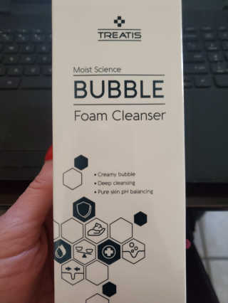 트리티스 [TREATIS] Bubble Foam Cleanser 200ml — 5점을 준 리뷰어가 2020년 12월 올린 사용 사진