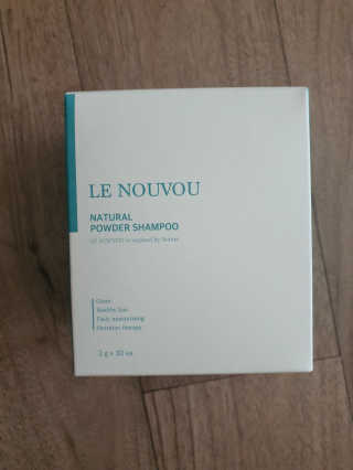 LE NOUVOU 내추럴파우더샴푸 스틱 1box — 5점을 준 리뷰어가 2020년 4월 올린 사용 사진