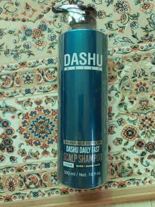 다슈코리아 다슈 데일리 패스트 한방 두피 샴푸 500ml — 4점을 준 리뷰어가 2020년 4월 올린 사용 사진