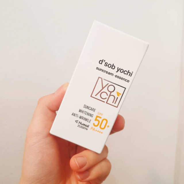 요치선크림 에센스 리뷰 사진