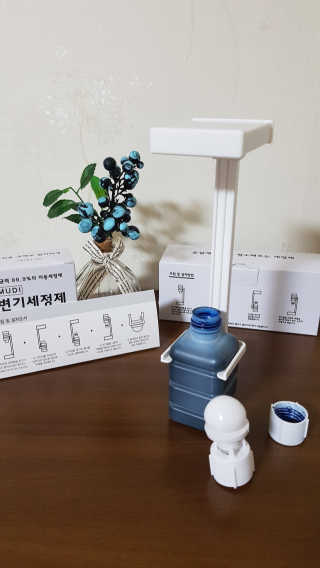 무디메이드 MUDI 변기세정제 본품, 리필 — 5점을 준 리뷰어가 2020년 5월 올린 사용 사진