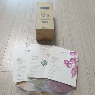 산들녘 한끼식사 스타터 패키지-둥근마/아로니아/쑥+전용보틀 — 5점을 준 리뷰어가 2020년 6월 올린 사용 사진