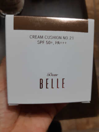 디어벨르 크림쿠션 DEAR BELLE CREAM COUSION — 5점을 준 리뷰어가 2020년 9월 올린 사용 사진