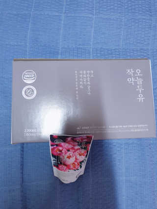 농사지음 약콩과 작두콩으로 만든 오늘두유 작약 — 5점을 준 리뷰어가 2020년 8월 올린 사용 사진