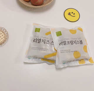 가치식탁 리얼치즈스틱, 리얼크림치즈볼 — 5점을 준 리뷰어가 2020년 11월 올린 사용 사진