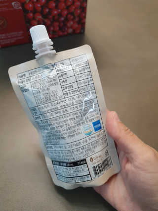 자연에온 몽모랑시 타트체리 착즙 100mL 10개입 2BOX — 5점을 준 리뷰어가 2020년 11월 올린 사용 사진