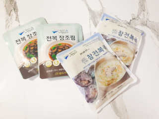 바다는다웰빙이다 완도사랑 전복죽 250g - 2팩 + 전복장조림 2팩 — 4점을 준 리뷰어가 2020년 9월 올린 사용 사진