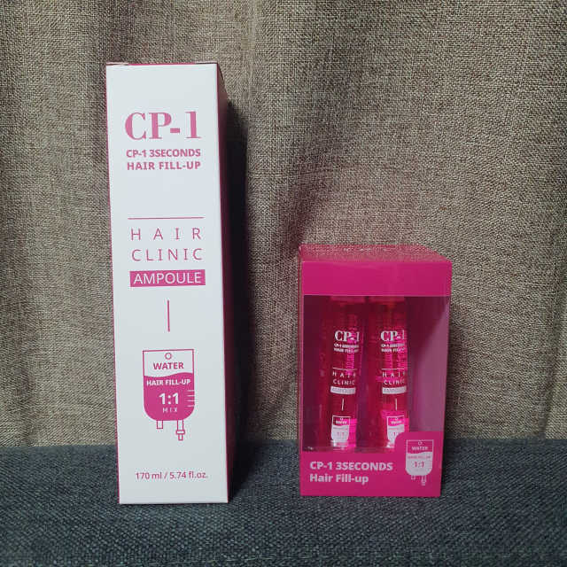 CP-1 3초 트리트먼트 헤어 필업 리뷰 사진