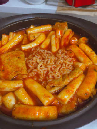 화곡미담 옛날 떡볶이 — 4점을 준 리뷰어가 2020년 5월 올린 사용 사진