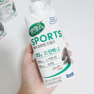 셀렉스스포츠 셀렉스 스포츠 드링크 초콜릿 _ 330ml x 12팩 — 5점을 준 리뷰어가 2020년 11월 올린 사용 사진