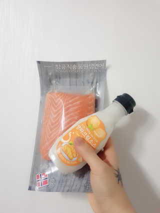 동원산업 항공직송 동원생연어_400g — 5점을 준 리뷰어가 2020년 5월 올린 사용 사진