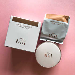 디어벨르 크림쿠션 DEAR BELLE CREAM COUSION — 5점을 준 리뷰어가 2020년 8월 올린 사용 사진