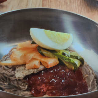[해주냉면] 신천맛집 매운 비빔냉면 2인분 + 무절임 — 5점을 준 리뷰어가 2020년 5월 올린 사용 사진