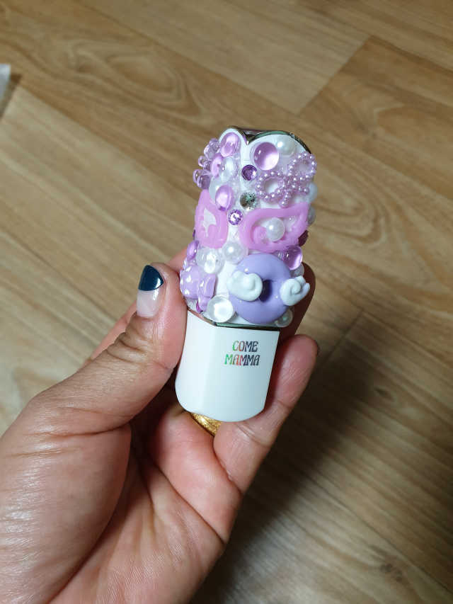 꼬메맘마 네이처 달리아핑크 립컬러 리뷰 사진