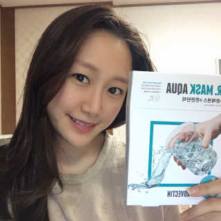 로벡틴 닥터 마스크 아쿠아 — 5점을 준 리뷰어가 2020년 4월 올린 사용 사진