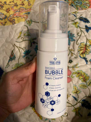 트리티스 [TREATIS] Bubble Foam Cleanser 200ml — 4.5점을 준 리뷰어가 2020년 12월 올린 사용 사진