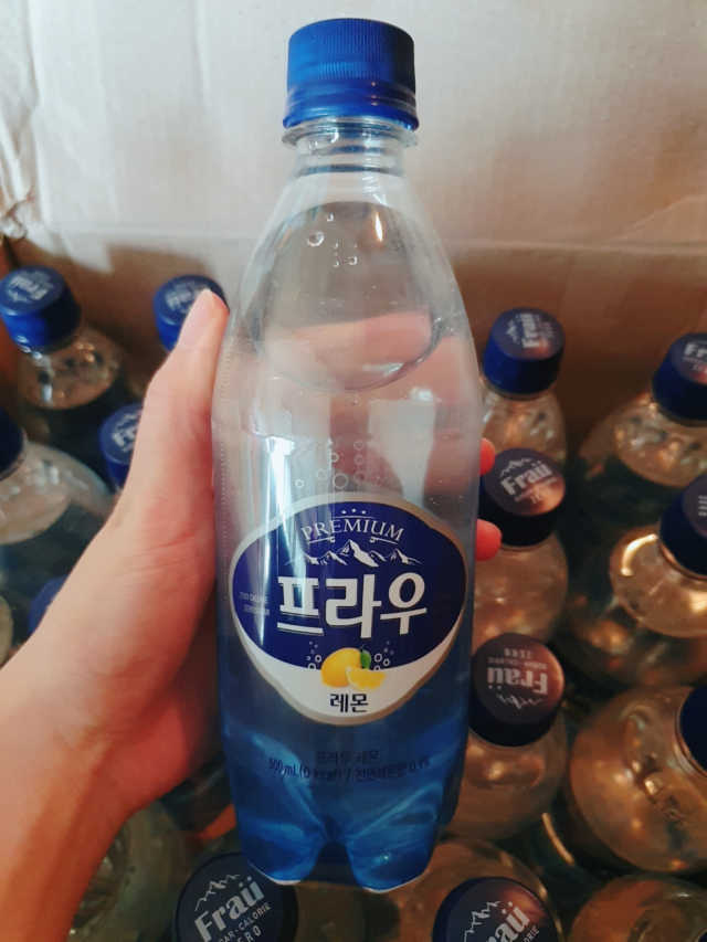 프라우 탄산수 플레인,레몬,라임 20입 리뷰 사진
