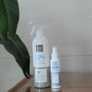 SP9 스프레이형 프리미엄 살균소독제 500ml+100ml — 5점을 준 리뷰어가 2020년 12월 올린 사용 사진