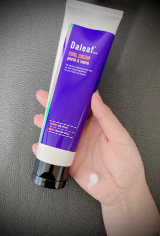 달리프 글램 컬크림 펌앤웨이브 150ml — 5점을 준 리뷰어가 2020년 10월 올린 사용 사진