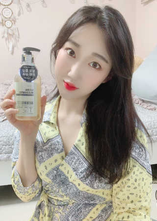 정직한실험실 탈모증상완화 내추럴 마일드 샴푸 — 5점을 준 리뷰어가 2020년 5월 올린 사용 사진