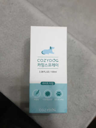 코지독 카밍스프레이 100ml — 4점을 준 리뷰어가 2020년 5월 올린 사용 사진