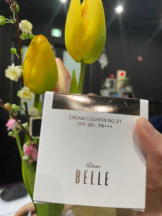 디어벨르 크림쿠션 DEAR BELLE CREAM COUSION — 5점을 준 리뷰어가 2020년 8월 올린 사용 사진