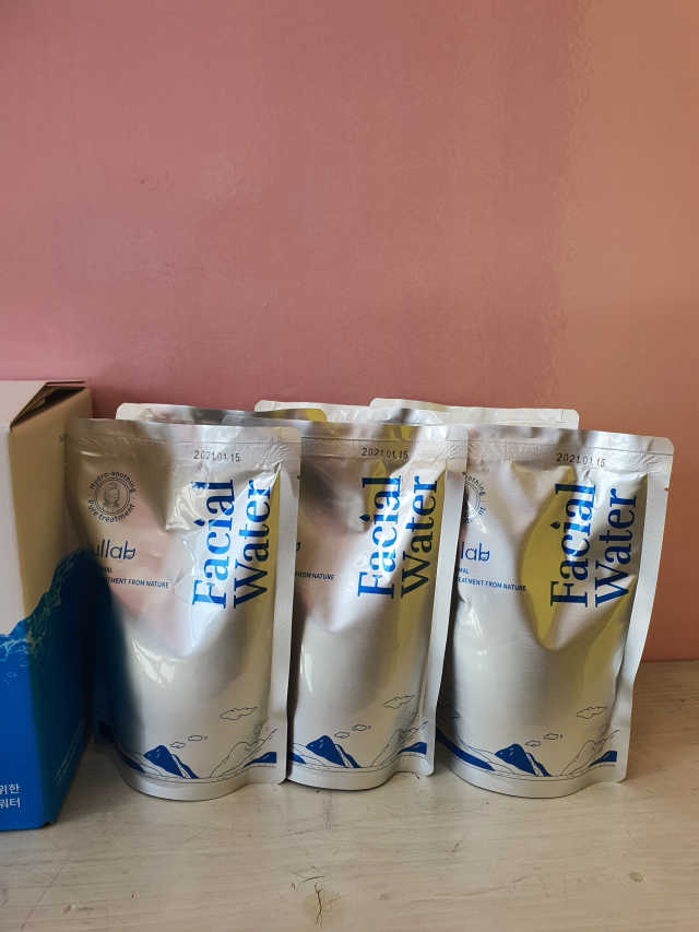 [설랩] 클렌징워터 세안수 500ml x 6팩 리뷰 사진