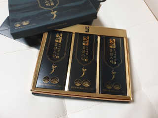 헬스업_천명진프리미엄홍삼스틱_10ml x 30포 — 5점을 준 리뷰어가 2020년 7월 올린 사용 사진