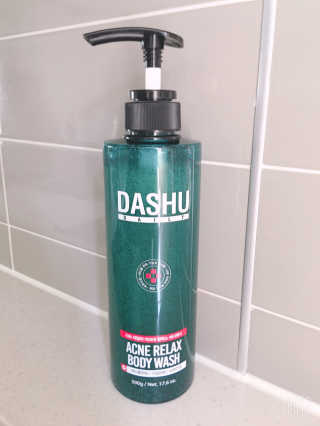 다슈코리아 다슈 데일리 아크네 릴렉스 바디워시 500ml — 4.5점을 준 리뷰어가 2020년 7월 올린 사용 사진
